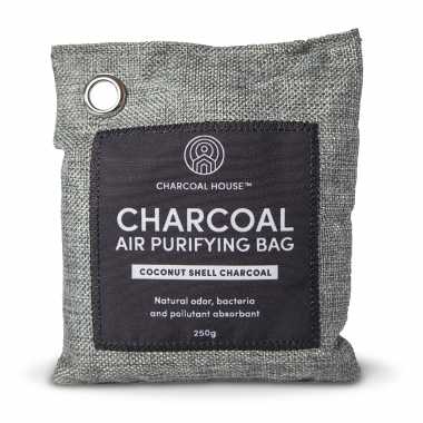 Coconut Shell Activated Charcoal Odor Purifier Bag-Large 250g - 4 Pack
