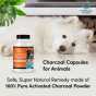 Activated Charcoal Capsules for Animals - Digestive Aid for Pets