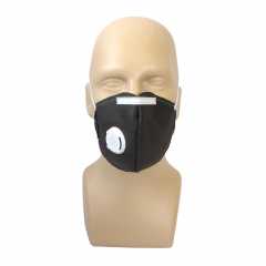 Pure Non-Scents® Face Mask Ag+ (Silver Impregnated) Vented-1 Mask (BLACK)
