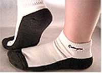 BLITZZZZZ Activated Charcoal Socks by Greenyarn™ (WHITE)-Large 