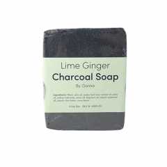 Lime Ginger Activated Charcoal Soap - By Donna