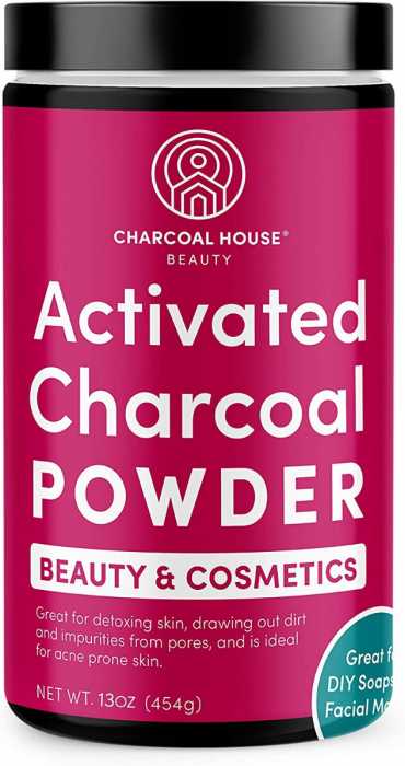 Activated bamboo charcoal powder 1QT
