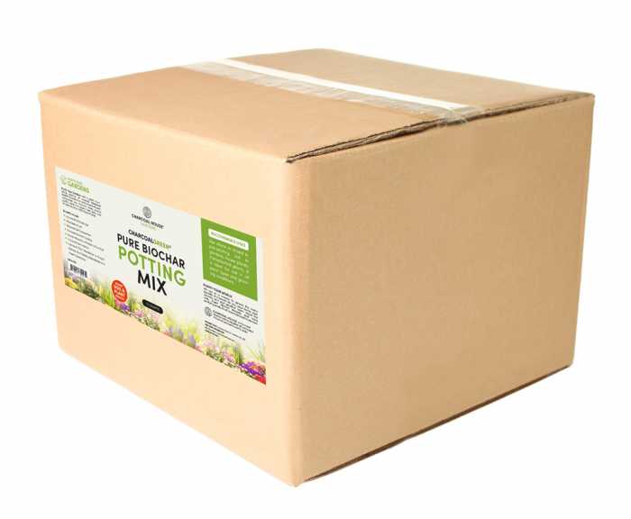 Charcoal Green Pure BioChar Potting Mix