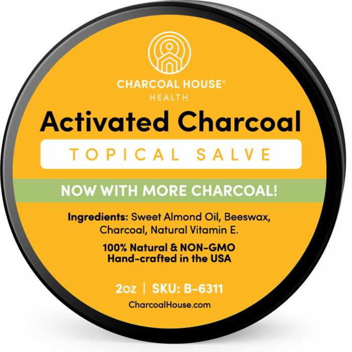 Activated Charcoal Topical Salve