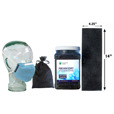 Antibacterial PNS face mask in hospital setting.